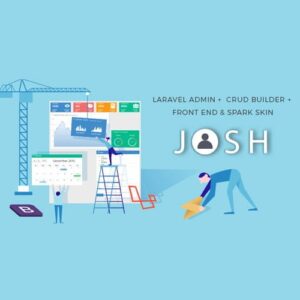Josh - Laravel Admin Template + Front End + CRUD